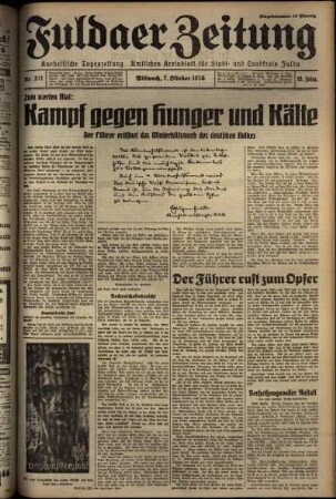 Ausgabe vom Mittwoch, den 07. Oktober 1936.