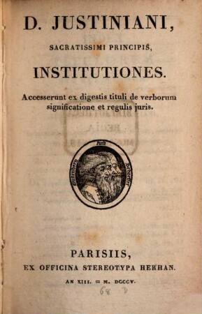 Institutiones Justiniani