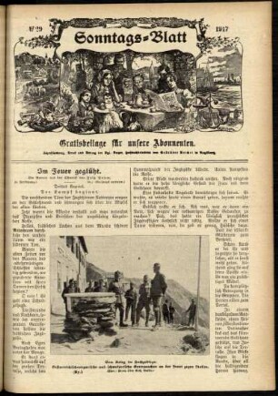 Ausgabe vom Sonntag, den 22. Juli 1917.