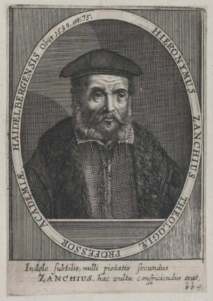 Bildnis des Hieronymus Zanchius