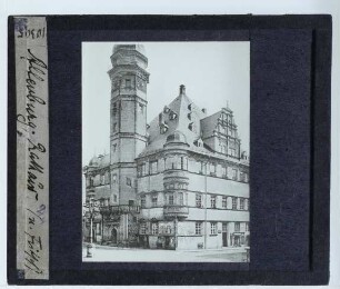 Altenburg, Rathaus : Außenansicht