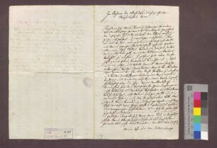 Testament der Maria Theresia Münch von Münchenstein gen. von Lewenburg, worin sie ihren Besitz ihrem Bruder Beat Anton von Lewenburg, Propst zu Odenheim und Domherrn zu Basel, vermacht.