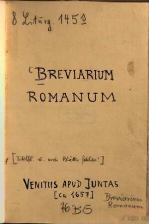 Breviarium Romanum