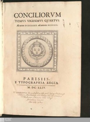 Tomvs Vigesimvs Qvartvs: Ab anno DCCCLXXII. ad annum DCCCCIX.