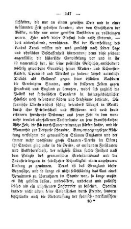 Beschreibung von Texas. Einleitendes