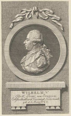 Bildnis von Wilhelm V., Prinz von Oranien