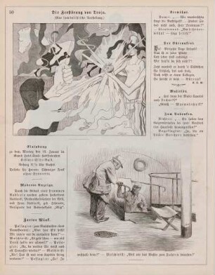 "Die Zerstörung von Troja" "Zarter Wink"