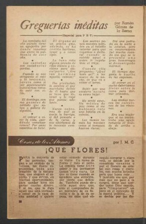 ¡Qué flores! : Cosas de los atomos
