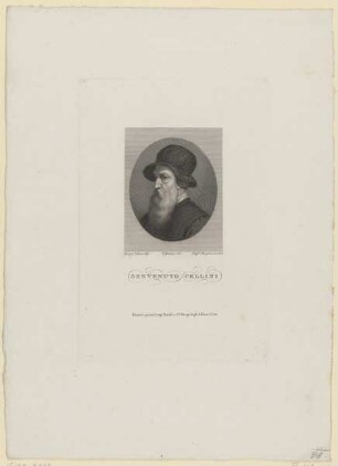 Bildnis des Benvenuto Cellini