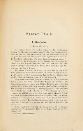 Die Schutzpockenimpfung und ihre Technik mit besonderer Berücksichtigung der Impfschäden, ihrer Verhütung und Behandlung