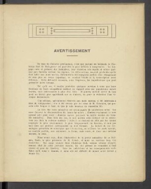 Avertissement