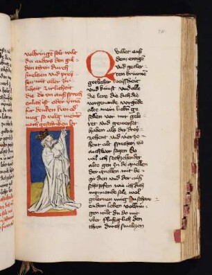 Deckfarbenminiatur: Der sechzehnte Weise