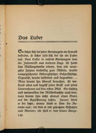 149-157, Das Luder