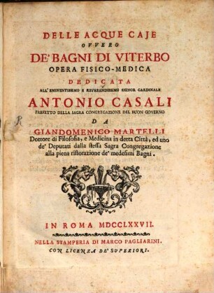 Delle Acque Caje ...