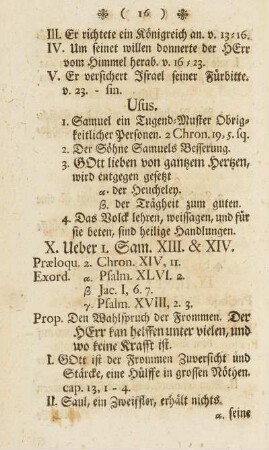 X. Ueber I. Sam. XIII. & XIV.