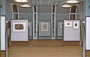 Ausstellung: Käthe Kollwitz: Historisches Rathaus: Blick in die Ausstellung