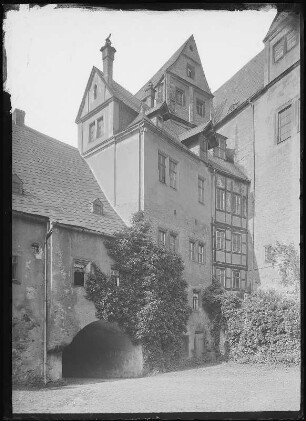 Rochsburg. Schlosshof