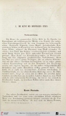 Erste Periode