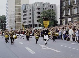 Abteilung Historie: 1719 - 1. Große Bergparade. Berg- und Hüttenknappschaft Seiffen