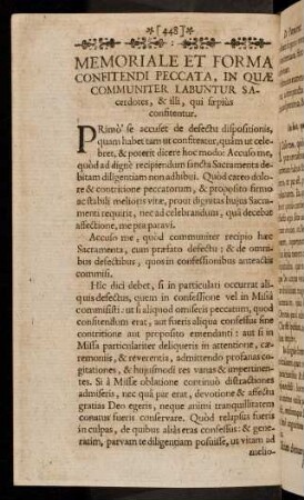 448-455, Memoriale Et Forma Confitendi Peccata