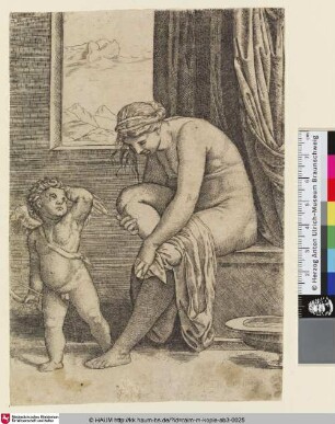 [Vénus sortie du bain; Venus after Her Bath; Venus nach dem Bad]