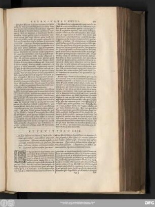Exercitatio CXIX.