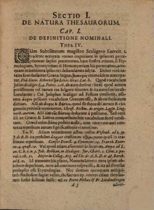 Disputatio Juridica De Natura Thesaurorum Et Jure Principis Circa Eosdem