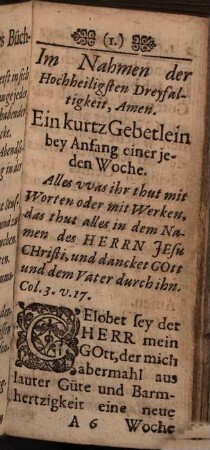 Andächtiges Teutsches Hand-Büchlein : Mit Lateinischer Schrift Für Sonderbare Liebhaber dieser Schrifften