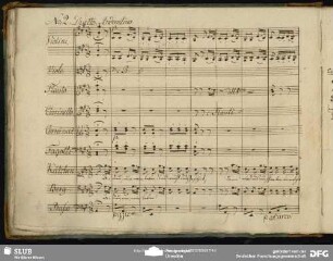 No. 2 Duetto: "Adieu nun mein Leben"