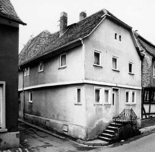 Fachwerkwohnhaus; Babenhausen, Schloßgasse 17