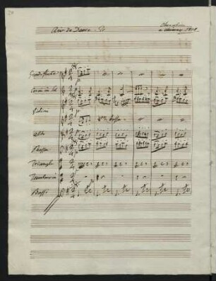 Air de Danse; orch; G-Dur