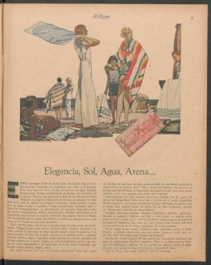 Elegancia, Sol, Agua, Arena...