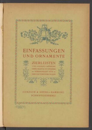 Einfassungen und Ornamente