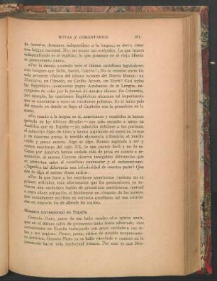 Nuestro corresponsal en España