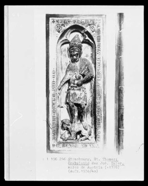 Grabstein des Ritters Johannes Taler (gestorben 1356)