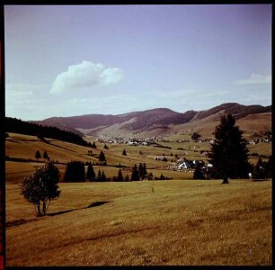 Bernau: Bernauer Tal, gegen Westen