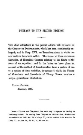 Preface to the second edition.