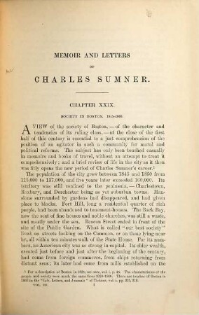 Memoir and letters of Charles Sumner : 1811 - 1874, 3