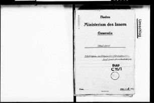 Unterbringung Kriegs- und Schwerbeschädigter im öffentlichen Dienst