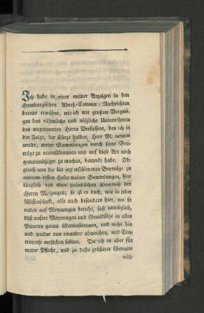 [Herrn Glashoffs Widerlegung gegen die ihm entgegengesetzen Einwände durch Herrn M. bzw. Beantwortung der von Herrn M. veröffentlichten Beiträge.]