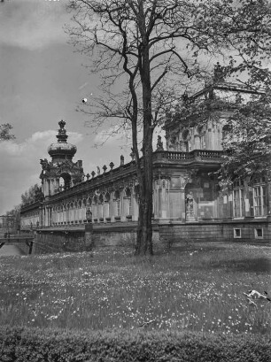 Dresden-Altstadt. Zwinger. Kronentor