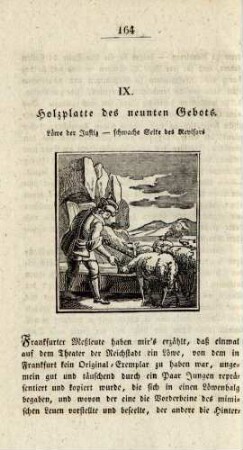 IX. Holzplatte des neunten Gebots