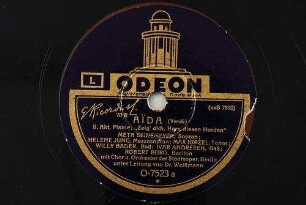 Aida : II. Akt, Finale: "Zeig dich, Herr, diesen Horden" / (Verdi)