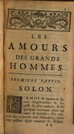 Oeuvres De Madame De Ville-Dieu. 5, Contenant Les Amoures Des Grands Hommes, Et Lisandre, Nouvelle