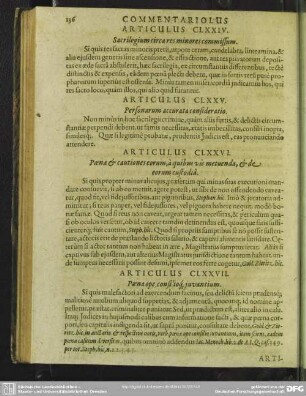 Articulus CLXXVI. Poena & cautiones eorum, a quibus vis metuenda, & de eorum custodia