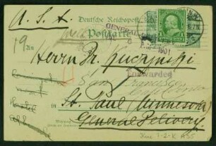 Berta Gradenwitz 1898 - Mai 1902