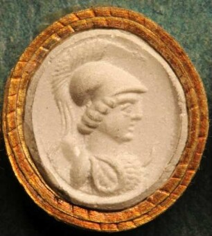 Kopf der Minerva (Athena) (Daktyliothek, Supplement)