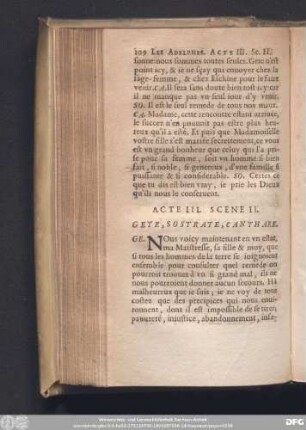 Acte III. Scene II.