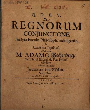 De regnorum coniunctione