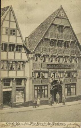 Osnabrück - Altes Haus in der Bierstrasse